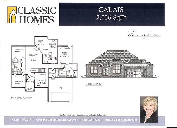 The Calais 2,036 Sq Ft