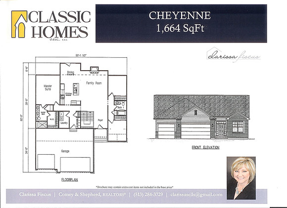 The Cheyenne 1,664 Sq Ft