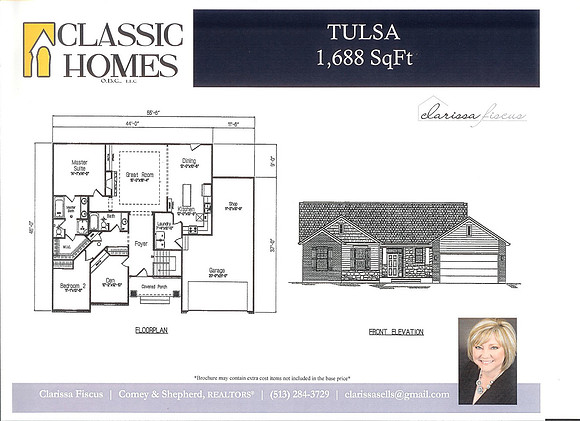 The Tulsa 1,688 Sq Ft